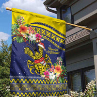 Monuina e Kilisimasi Niue Christmas Garden Flag Niuean Tribal Pattern LT9 - Polynesian Pride