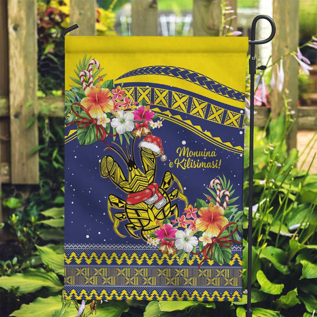 Monuina e Kilisimasi Niue Christmas Garden Flag Niuean Tribal Pattern LT9 Garden Flag Gold - Polynesian Pride
