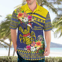 Monuina e Kilisimasi Niue Christmas Hawaiian Shirt Niuean Tribal Pattern LT9 - Polynesian Pride