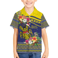 Monuina e Kilisimasi Niue Christmas Hawaiian Shirt Niuean Tribal Pattern LT9 - Polynesian Pride