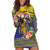 Monuina e Kilisimasi Niue Christmas Hoodie Dress Niuean Tribal Pattern