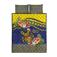 Monuina e Kilisimasi Niue Christmas Quilt Bed Set Niuean Tribal Pattern LT9 - Polynesian Pride