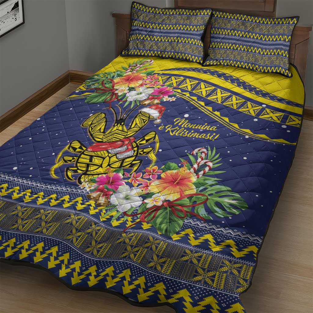 Monuina e Kilisimasi Niue Christmas Quilt Bed Set Niuean Tribal Pattern LT9 - Polynesian Pride