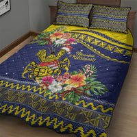 Monuina e Kilisimasi Niue Christmas Quilt Bed Set Niuean Tribal Pattern LT9 - Polynesian Pride