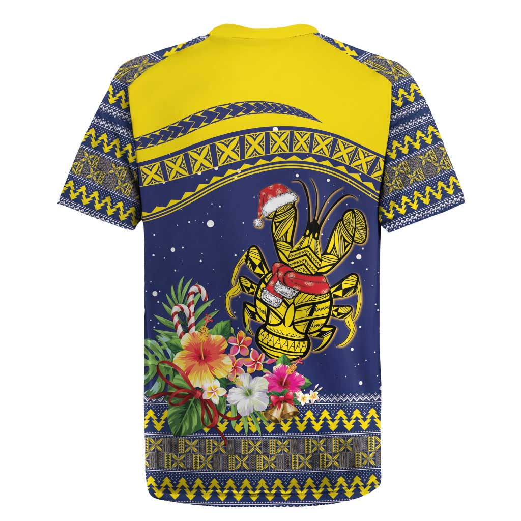 Monuina e Kilisimasi Niue Christmas Rugby Jersey Niuean Tribal Pattern LT9 - Polynesian Pride