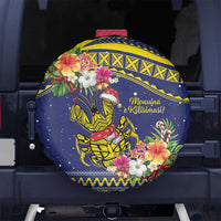 Monuina e Kilisimasi Niue Christmas Spare Tire Cover Niuean Tribal Pattern LT9 - Polynesian Pride
