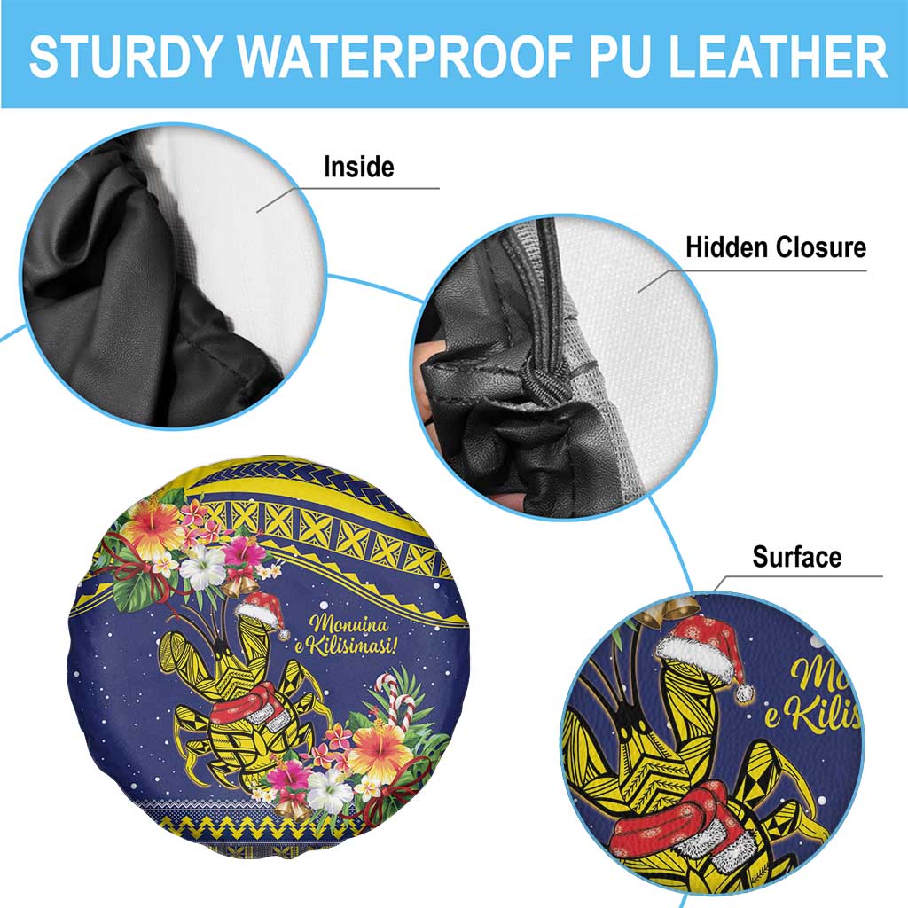 Monuina e Kilisimasi Niue Christmas Spare Tire Cover Niuean Tribal Pattern LT9 - Polynesian Pride