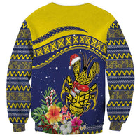Monuina e Kilisimasi Niue Christmas Sweatshirt Niuean Tribal Pattern LT9 - Polynesian Pride