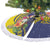 Monuina e Kilisimasi Niue Christmas Tree Skirt Niuean Tribal Pattern