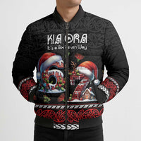 Aotearoa Six Seven Personalized Bomber Puffer Jacket New Zealand Funny Christmas - Polynesian Pride