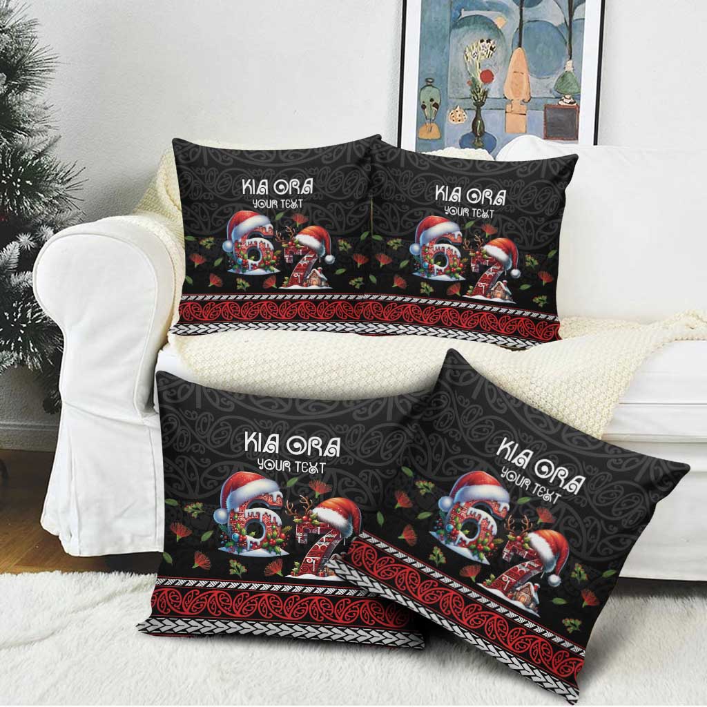 Aotearoa Six Seven Personalized Pillow Cover New Zealand Funny Christmas - Polynesian Pride