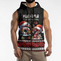 Aotearoa Six Seven Personalized Sleeveless Zip Hoodie New Zealand Funny Christmas LT9 - Polynesian Pride