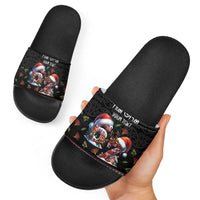 Aotearoa Six Seven Personalized Slide Sandals New Zealand Funny Christmas LT9 - Polynesian Pride