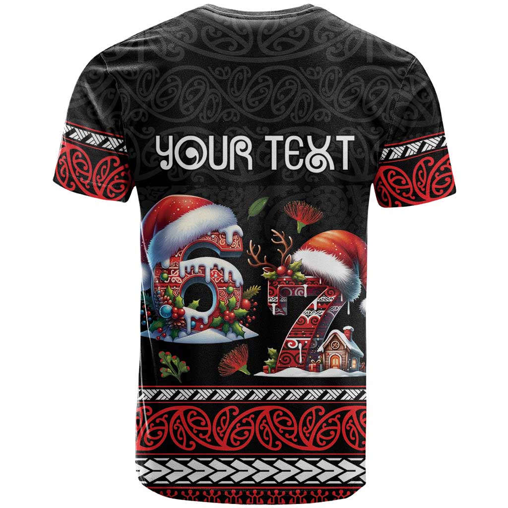 Aotearoa Six Seven Personalized T Shirt New Zealand Funny Christmas - Polynesian Pride