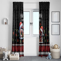 Aotearoa Six Seven Personalized Window Curtain New Zealand Funny Christmas - Polynesian Pride