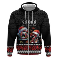 Aotearoa Six Seven Personalized Zip Hoodie New Zealand Funny Christmas - Polynesian Pride