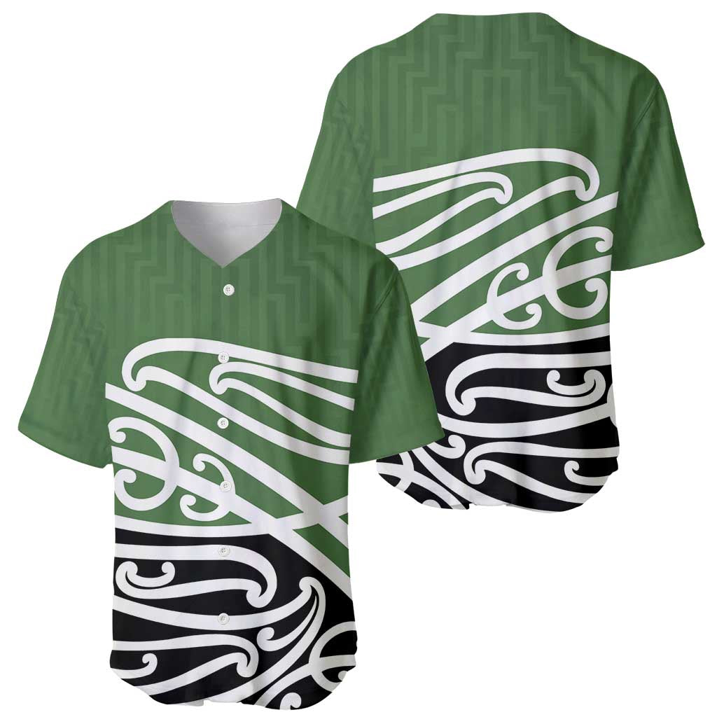 Green Fern New Zealand Kowhai Ngutukak Baseball Jersey - Polynesian Pride