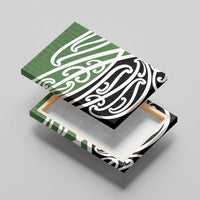 Green Fern New Zealand Kowhai Ngutukak Canvas Wall Art - Polynesian Pride