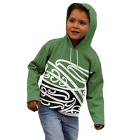 Green Fern New Zealand Kowhai Ngutukak Kid Hoodie - Polynesian Pride