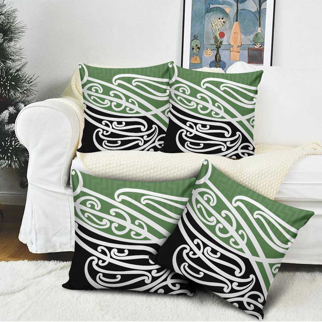 Green Fern New Zealand Kowhai Ngutukak Pillow Cover - Polynesian Pride