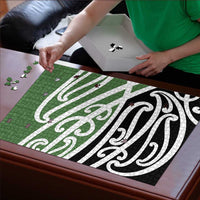 Green Fern New Zealand Kowhai Ngutukak Puzzle - Polynesian Pride