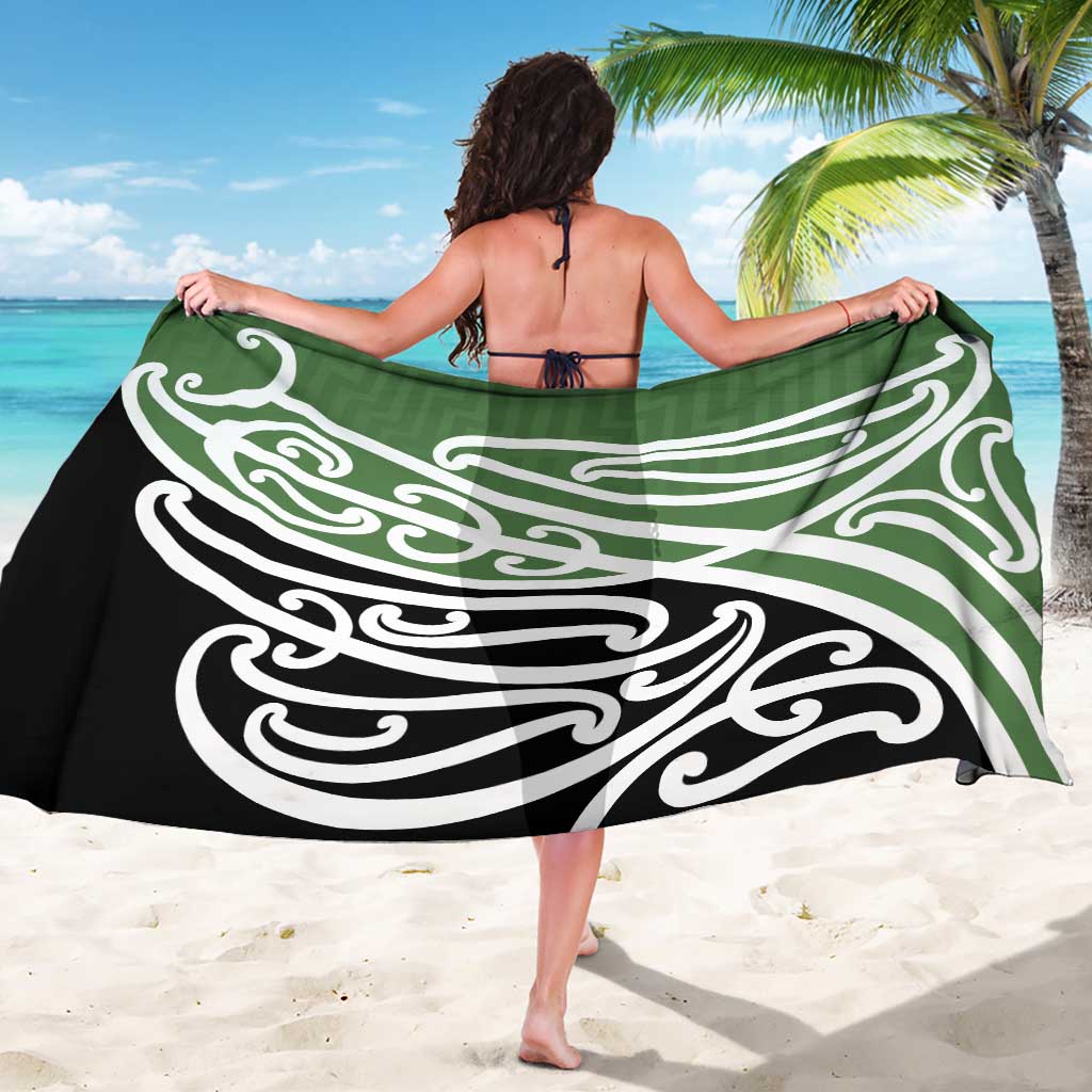 Green Fern New Zealand Kowhai Ngutukak Sarong - Polynesian Pride