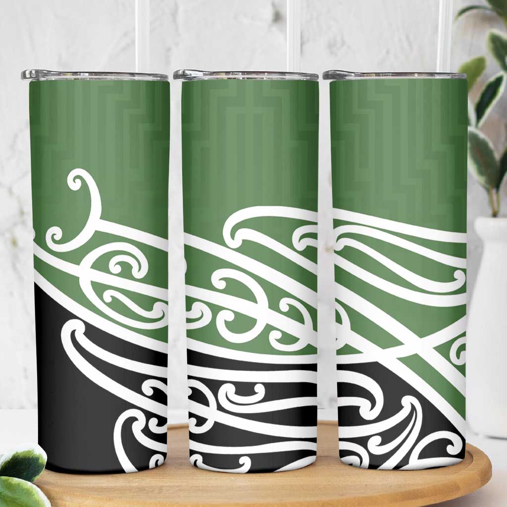 Green Fern New Zealand Kowhai Ngutukak Skinny Tumbler - Polynesian Pride