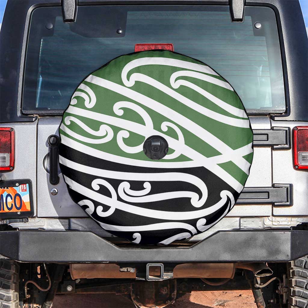 Green Fern New Zealand Kowhai Ngutukak Spare Tire Cover - Polynesian Pride