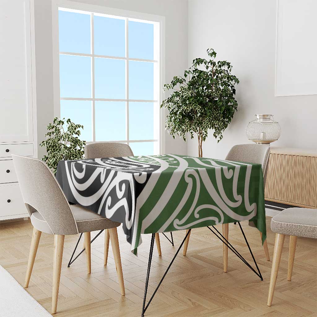 Green Fern New Zealand Kowhai Ngutukak Tablecloth LT9 - Polynesian Pride