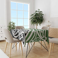 Green Fern New Zealand Kowhai Ngutukak Tablecloth LT9 - Polynesian Pride