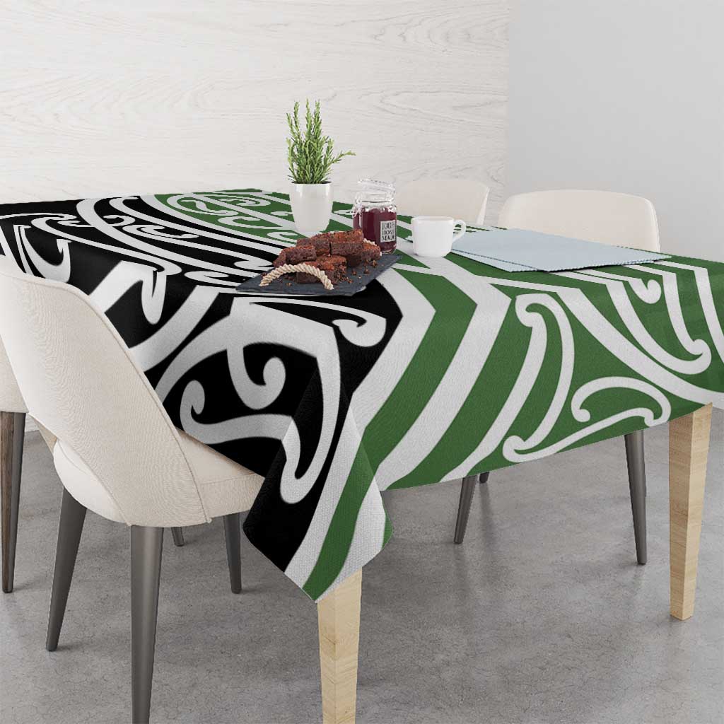 Green Fern New Zealand Kowhai Ngutukak Tablecloth LT9 - Polynesian Pride