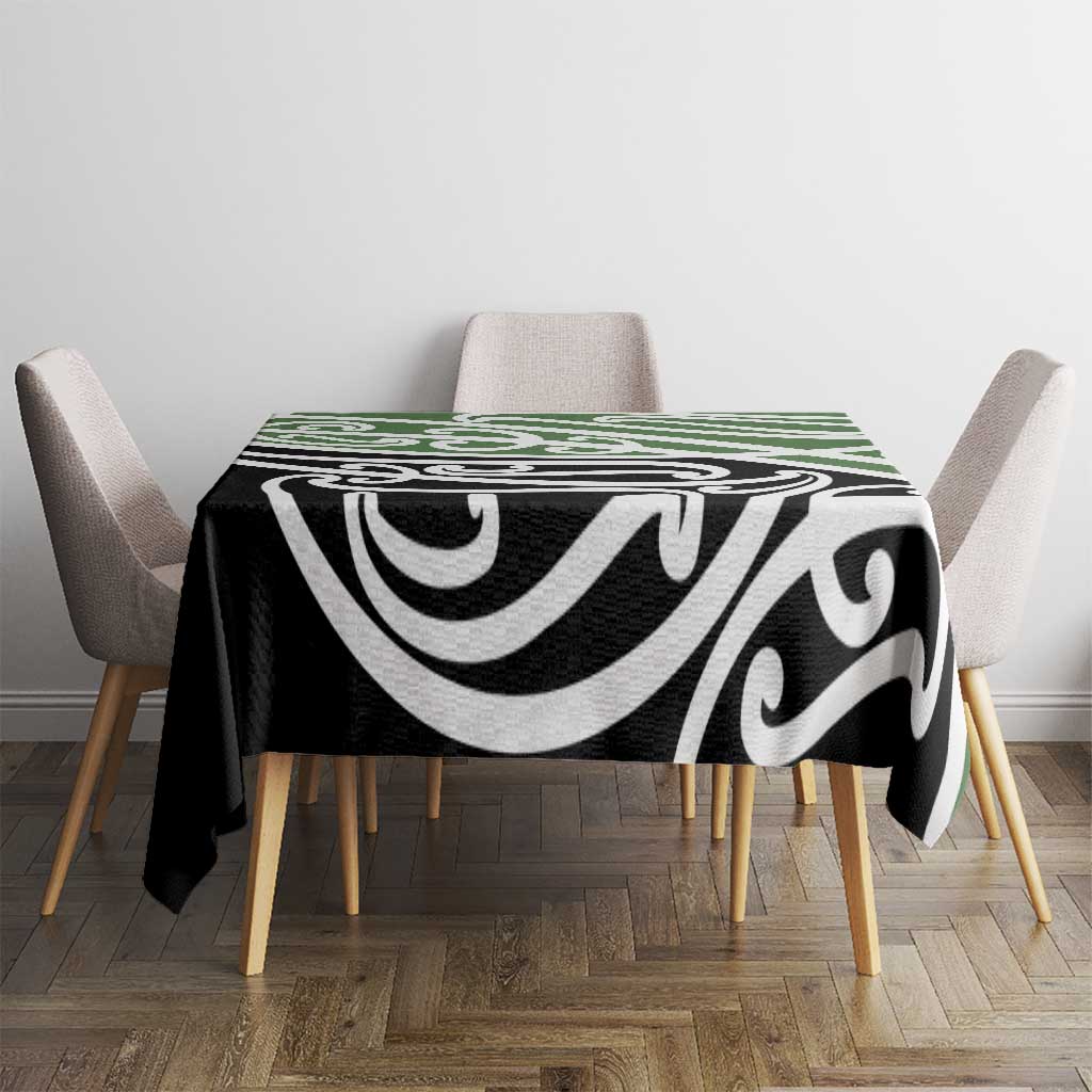 Green Fern New Zealand Kowhai Ngutukak Tablecloth LT9 - Polynesian Pride