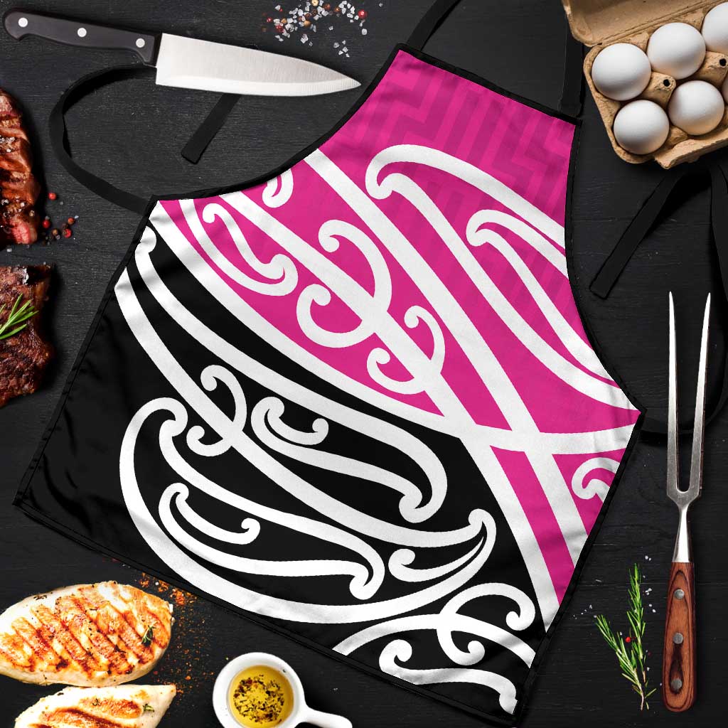 All Pink New Zealand Kowhai Ngutukak Apron LT9 Pink - Polynesian Pride
