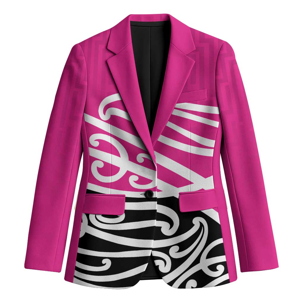 All Pink New Zealand Kowhai Ngutukak Blazer - Polynesian Pride