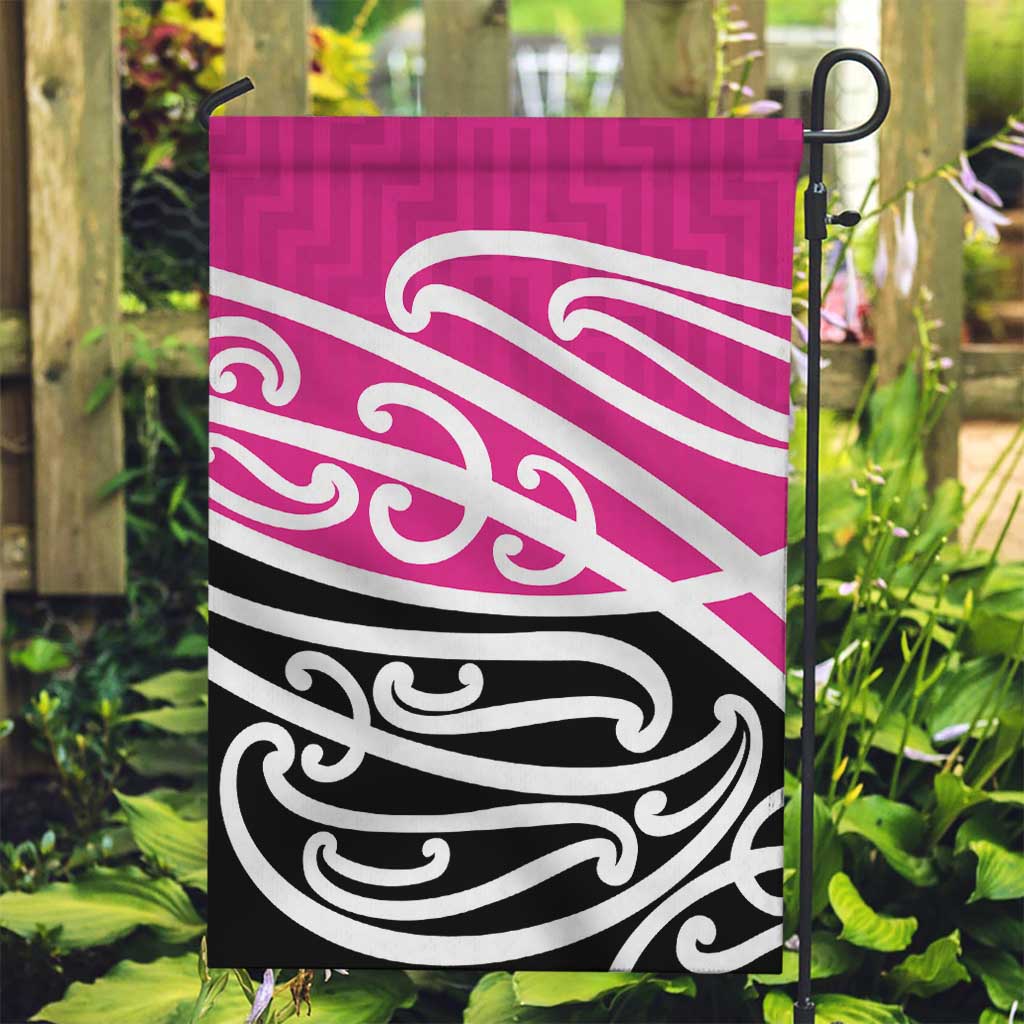 All Pink New Zealand Kowhai Ngutukak Garden Flag - Polynesian Pride