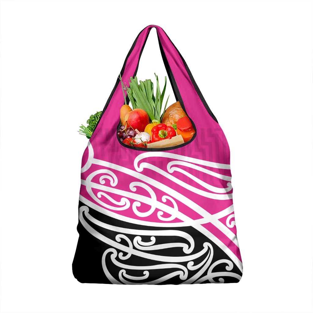 All Pink New Zealand Kowhai Ngutukak Grocery Bag LT9 1-pack One Size Pink - Polynesian Pride