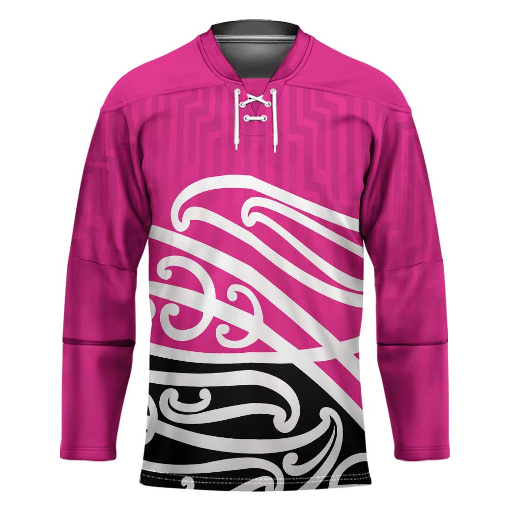 All Pink New Zealand Kowhai Ngutukak Hockey Jersey - Polynesian Pride