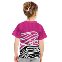 All Pink New Zealand Kowhai Ngutukak Kid T Shirt - Polynesian Pride