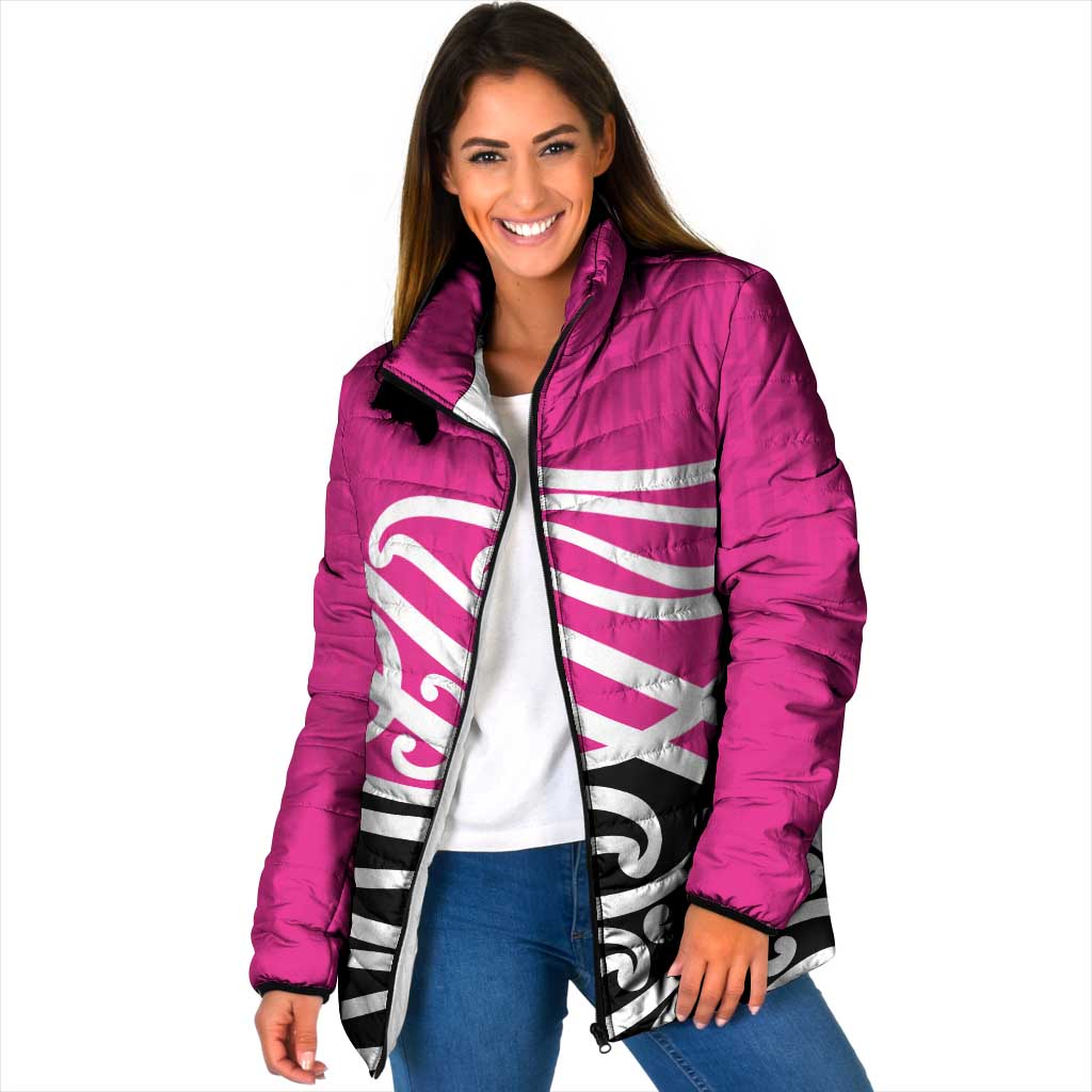 All Pink New Zealand Kowhai Ngutukak Padded Jacket - Polynesian Pride
