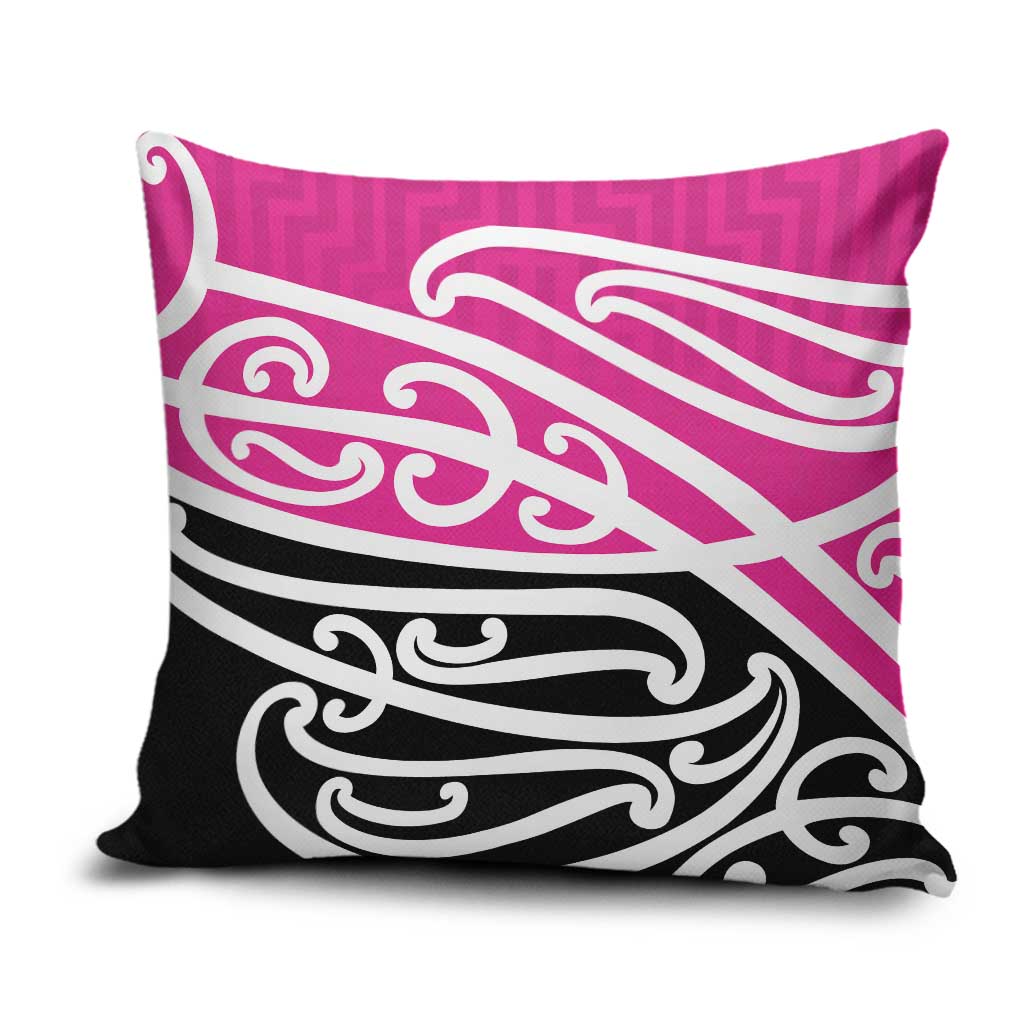 All Pink New Zealand Kowhai Ngutukak Pillow Cover - Polynesian Pride