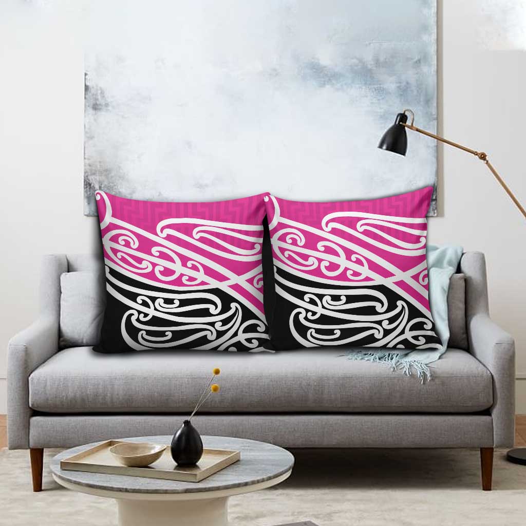 All Pink New Zealand Kowhai Ngutukak Pillow Cover - Polynesian Pride