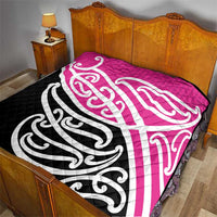 All Pink New Zealand Kowhai Ngutukak Quilt - Polynesian Pride