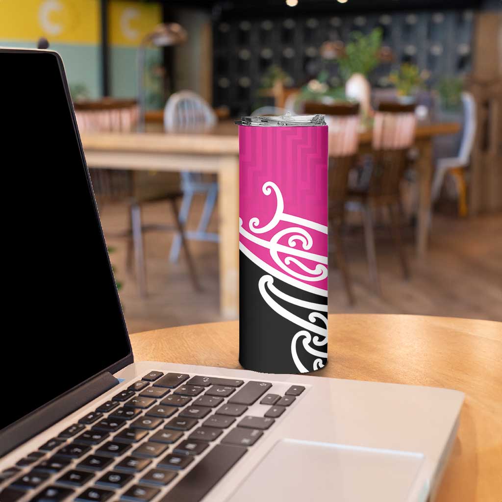 All Pink New Zealand Kowhai Ngutukak Skinny Tumbler - Polynesian Pride