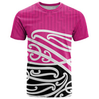 All Pink New Zealand Kowhai Ngutukak T Shirt - Polynesian Pride