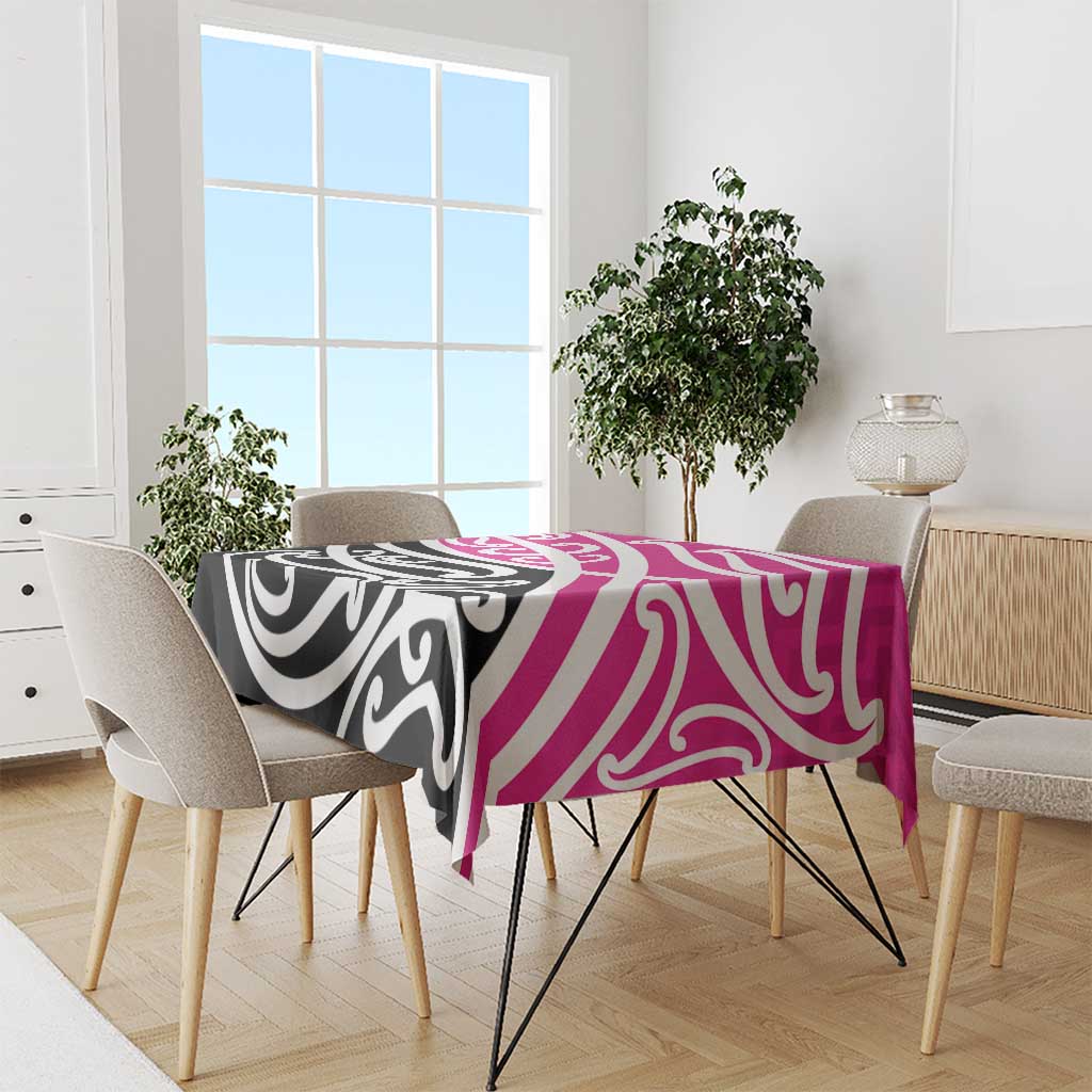 All Pink New Zealand Kowhai Ngutukak Tablecloth LT9 - Polynesian Pride