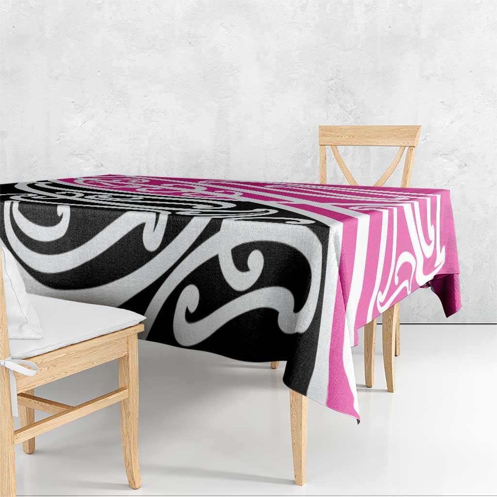 All Pink New Zealand Kowhai Ngutukak Tablecloth LT9 - Polynesian Pride