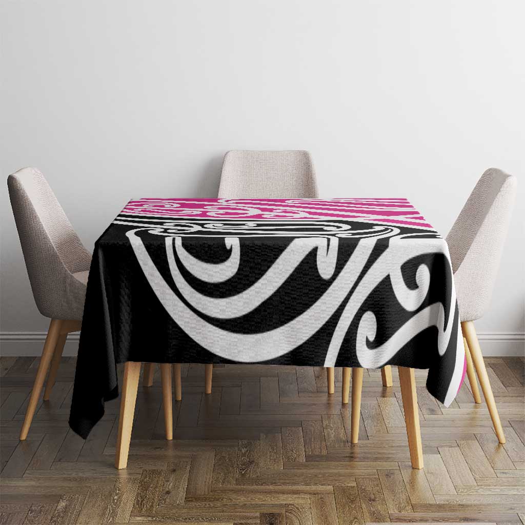 All Pink New Zealand Kowhai Ngutukak Tablecloth LT9 - Polynesian Pride