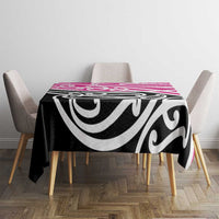 All Pink New Zealand Kowhai Ngutukak Tablecloth LT9 - Polynesian Pride
