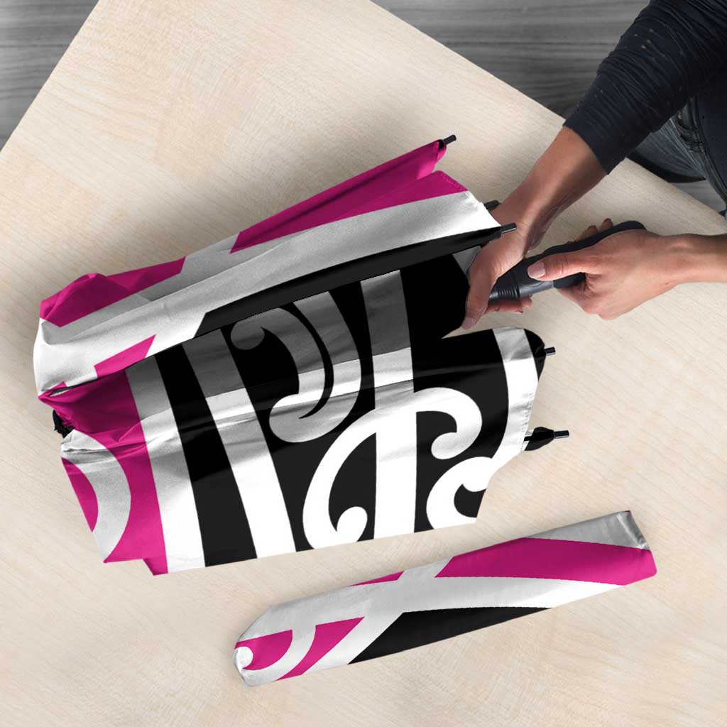 All Pink New Zealand Kowhai Ngutukak Umbrella - Polynesian Pride