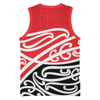 All Red New Zealand Kowhai Ngutukak Basketball Jersey - Polynesian Pride